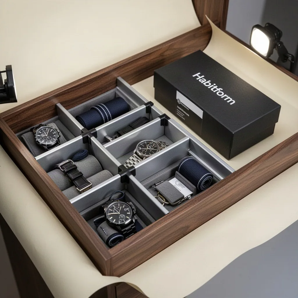 Habitform Slide Rail Drawer Grid