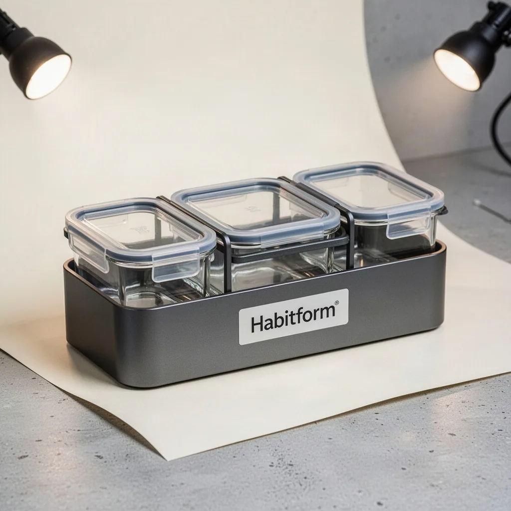 Habitform Modular Glass Prep Caddy