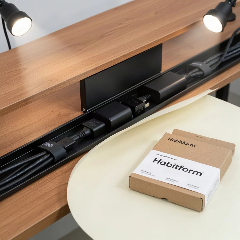 Habitform Under-Desk Cable Channel
